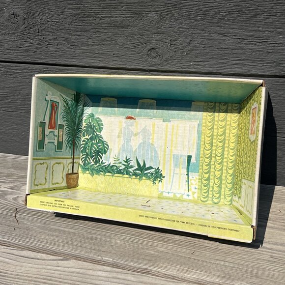 Vintage Penny Brite Doll Beauty Parlor Set Sink Dryer Chair 1963 Topper Toys - Picture 16 of 16